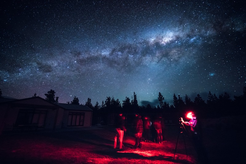 astrophotography workshop at mt cook lakeside retreat
